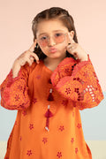 kids-clothes-mkd-ef26-30-orange by Maria B Kids - Designer Dress  - Type : KidsClothes - Available at Libasekhas UK - 100% Original 