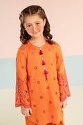 kids-clothes-mkd-ef26-30-orange by Maria B Kids - Designer Dress  - Type : KidsClothes - Available at Libasekhas UK - 100% Original 