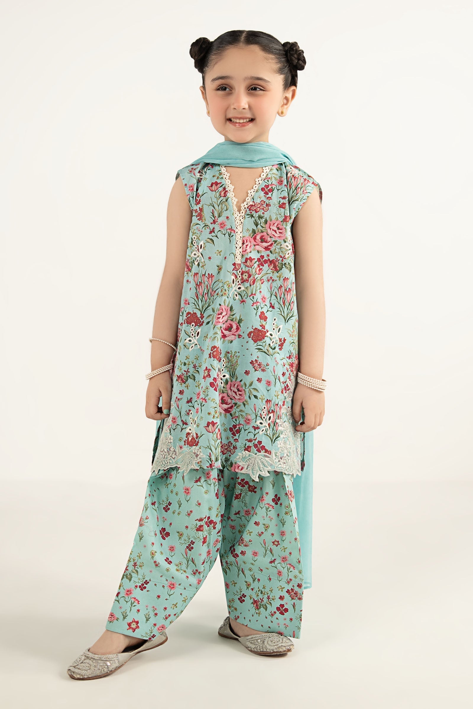 Maria B | Kids Wear | MEKC-16 - by Libasekhas UK - Registered Vendor of : Maria B - 100% Original Designer Dress
