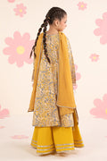 kids-clothes-mkd-ef26-40-dull-yellow by Maria B Kids - Designer Dress  - Type : KidsClothes - Available at Libasekhas UK - 100% Original 