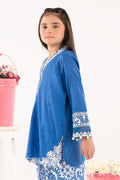 kids-clothes-mkd-ef26-45-blue by Maria B Kids - Designer Dress  - Type : KidsClothes - Available at Libasekhas UK - 100% Original 