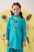 kids-clothes-mkd-ef26-48-blue by Maria B Kids - Designer Dress  - Type : KidsClothes - Available at Libasekhas UK - 100% Original 