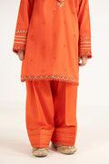kids-clothes-mkd-ef26-48-orange by Maria B Kids - Designer Dress  - Type : KidsClothes - Available at Libasekhas UK - 100% Original 