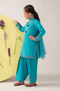 kids-clothes-mkd-ef26-48-blue by Maria B Kids - Designer Dress  - Type : KidsClothes - Available at Libasekhas UK - 100% Original 