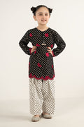 kids-clothes-mkd-ef26-50-black by Maria B Kids - Designer Dress  - Type : KidsClothes - Available at Libasekhas UK - 100% Original 