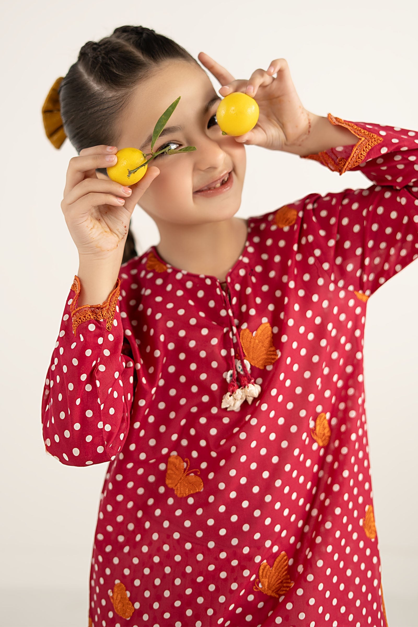 kids-clothes-mkd-ef26-50-red by Maria B Kids - Designer Dress  - Type : KidsClothes - Available at Libasekhas UK - 100% Original 