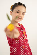 kids-clothes-mkd-ef26-50-red by Maria B Kids - Designer Dress  - Type : KidsClothes - Available at Libasekhas UK - 100% Original 