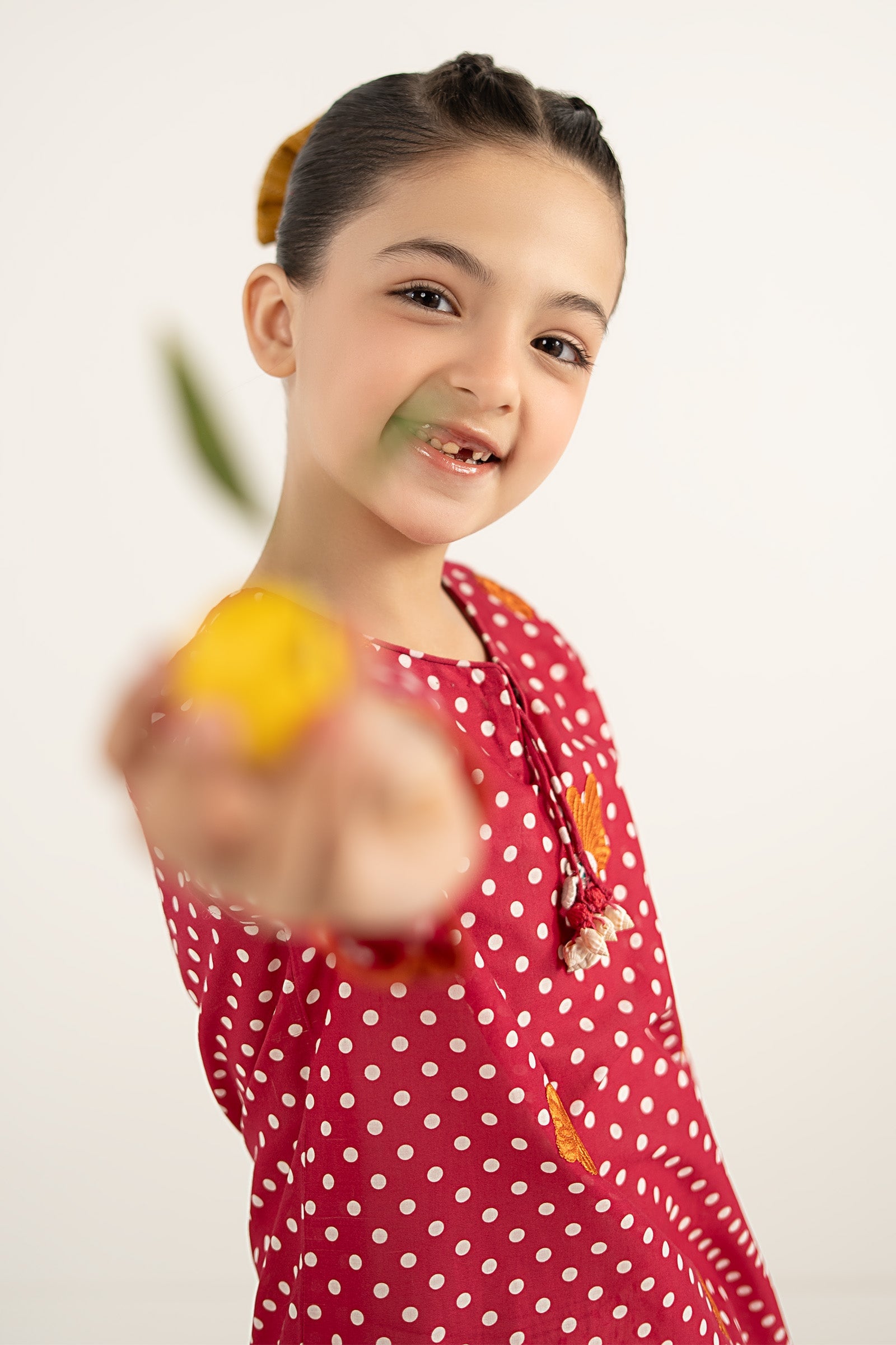 kids-clothes-mkd-ef26-50-red by Maria B Kids - Designer Dress  - Type : KidsClothes - Available at Libasekhas UK - 100% Original 