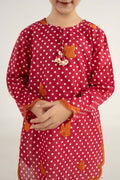 kids-clothes-mkd-ef26-50-red by Maria B Kids - Designer Dress  - Type : KidsClothes - Available at Libasekhas UK - 100% Original 