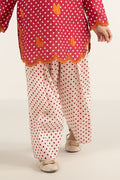 kids-clothes-mkd-ef26-50-red by Maria B Kids - Designer Dress  - Type : KidsClothes - Available at Libasekhas UK - 100% Original 