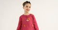 kids-clothes-mkd-ef26-50-red by Maria B Kids - Designer Dress  - Type : KidsClothes - Available at Libasekhas UK - 100% Original 