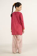 kids-clothes-mkd-ef26-50-red by Maria B Kids - Designer Dress  - Type : KidsClothes - Available at Libasekhas UK - 100% Original 