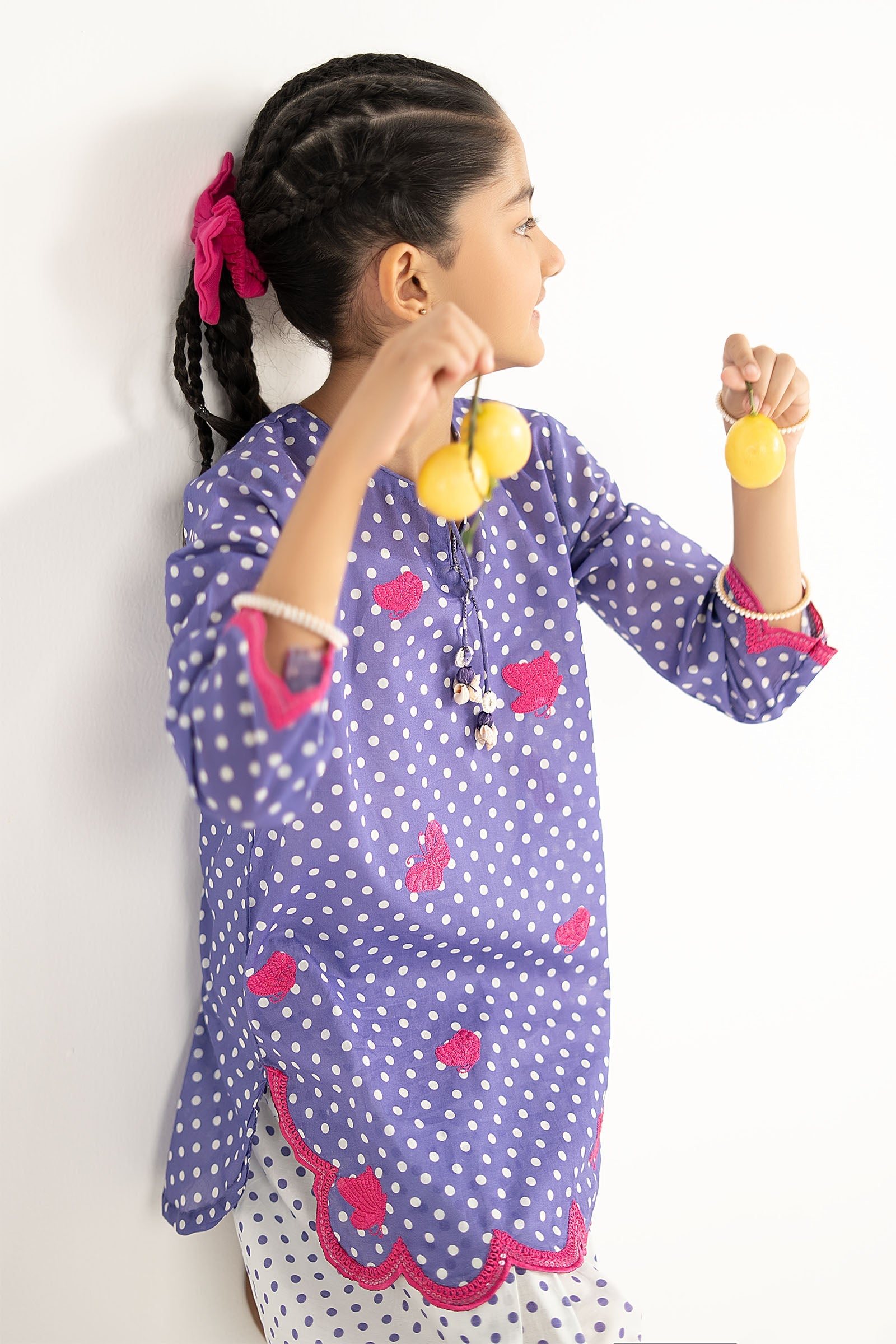 kids-clothes-mkd-ef26-50-blue by Maria B Kids - Designer Dress  - Type : KidsClothes - Available at Libasekhas UK - 100% Original 