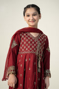 Maria B | 3 Piece Embroidered Linen Suit | MKD-W24-02 - by - Libasekhas UK - Registered Vendor of : Maria B - 100% Original Designer Dresss