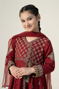 Maria B | 3 Piece Embroidered Linen Suit | MKD-W24-02 - by - Libasekhas UK - Registered Vendor of : Maria B - 100% Original Designer Dresss