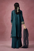Maria B | 3 Piece Embroidered Linen Suit | MKD-W24-02 - by - Libasekhas UK - Registered Vendor of : Maria B - 100% Original Designer Dresss