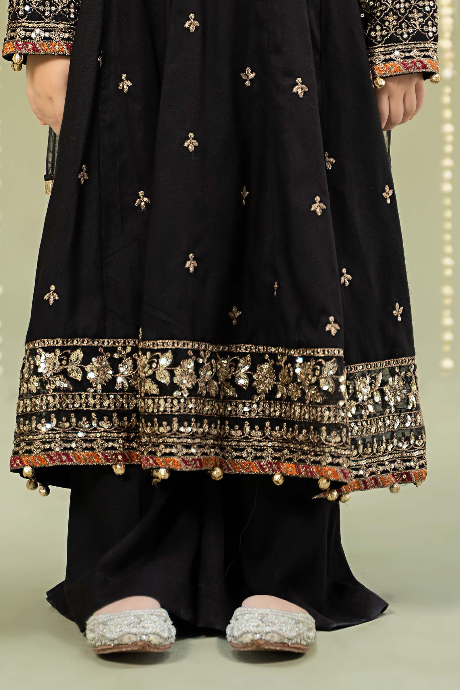 Maria B | 3 Piece Embroidered Linen Suit | MKD-W24-07 - by - Libasekhas UK - Registered Vendor of : Maria B - 100% Original Designer Dresss