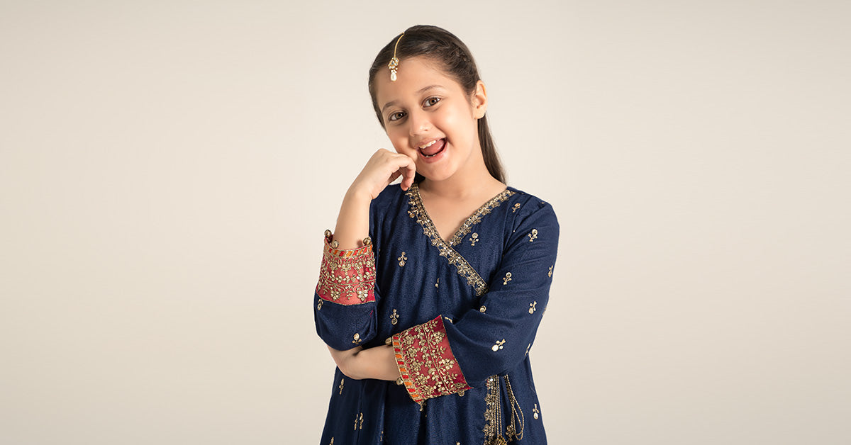 Maria B | 3 Piece Embroidered Linen Suit | MKD-W24-08 - by - Libasekhas UK - Registered Vendor of : Maria B - 100% Original Designer Dresss