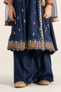 Maria B | 3 Piece Embroidered Linen Suit | MKD-W24-08 - by - Libasekhas UK - Registered Vendor of : Maria B - 100% Original Designer Dresss
