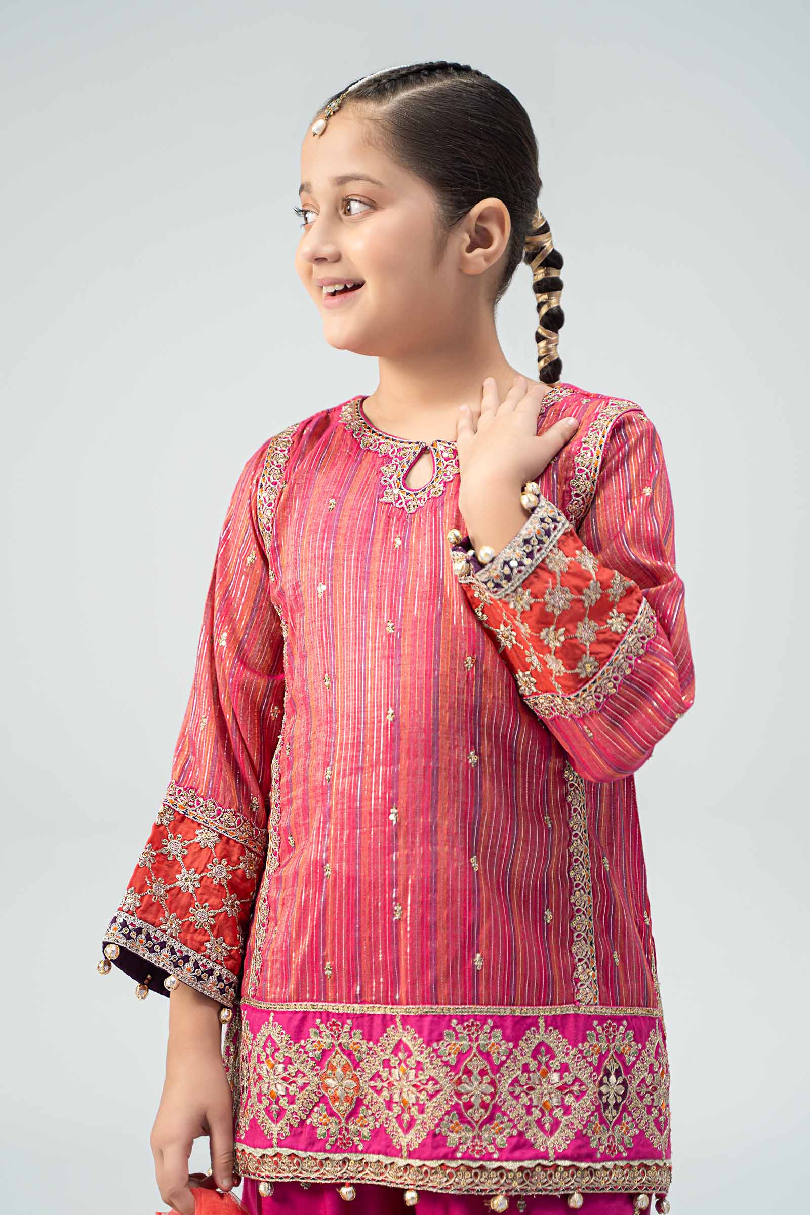 Maria B | 3 Piece Embroidered Suit | MKD-W24-11 - by - Libasekhas UK - Registered Vendor of : Maria B - 100% Original Designer Dresss