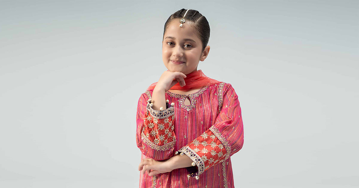 Maria B | 3 Piece Embroidered Suit | MKD-W24-11 - by - Libasekhas UK - Registered Vendor of : Maria B - 100% Original Designer Dresss