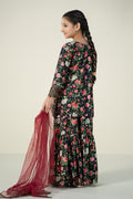 Maria B | 3 Piece Printed Linen Suit | MKD-W24-19 - by - Libasekhas UK - Registered Vendor of : Maria B - 100% Original Designer Dresss
