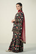 Maria B | 3 Piece Printed Linen Suit | MKD-W24-19 - by - Libasekhas UK - Registered Vendor of : Maria B - 100% Original Designer Dresss