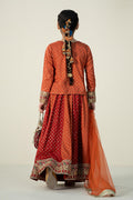 Maria B | 3 Piece Printed Linen Suit | MKD-W24-20 - by - Libasekhas UK - Registered Vendor of : Maria B - 100% Original Designer Dresss