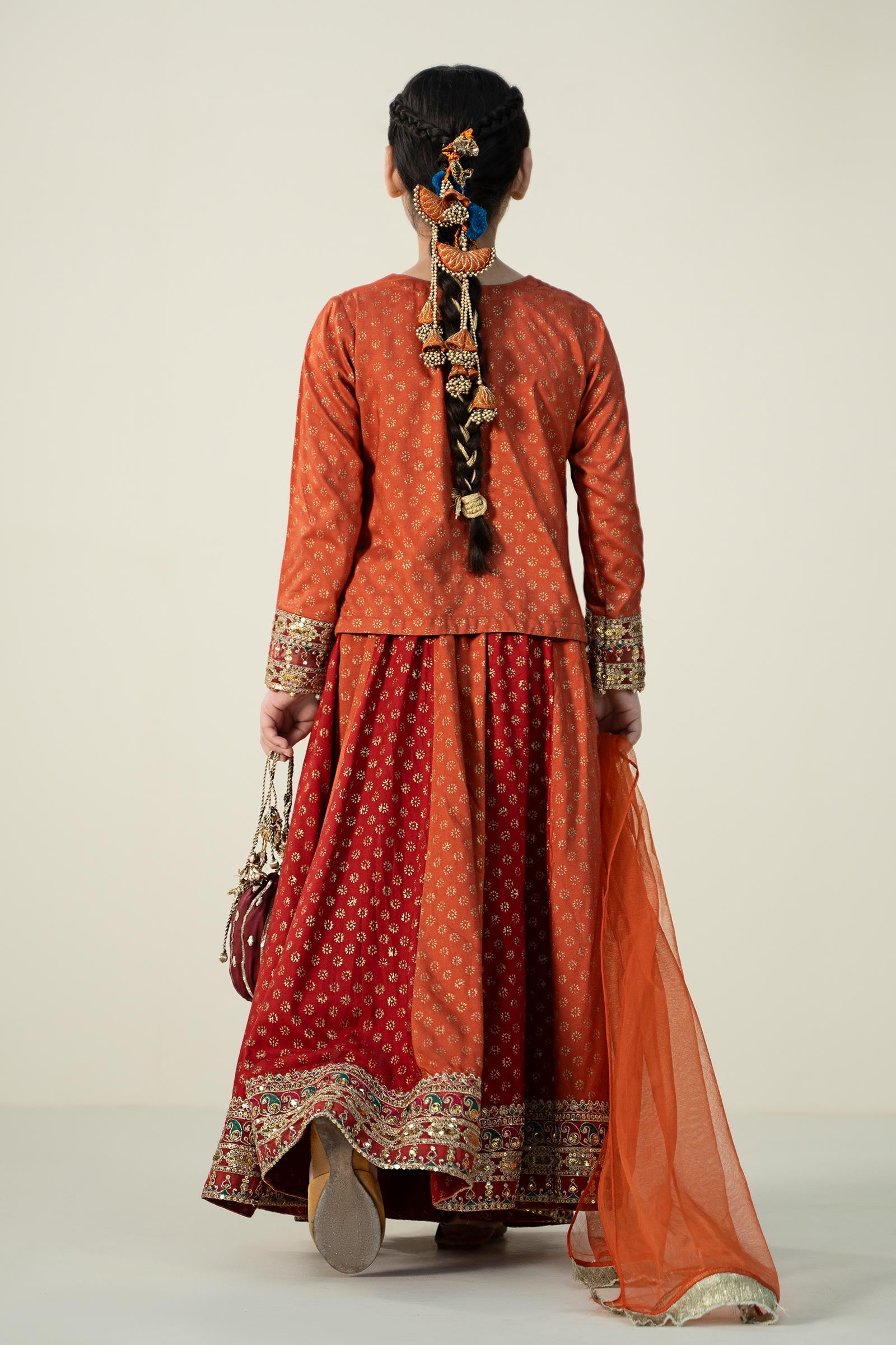 Maria B | 3 Piece Printed Linen Suit | MKD-W24-20 - by - Libasekhas UK - Registered Vendor of : Maria B - 100% Original Designer Dresss