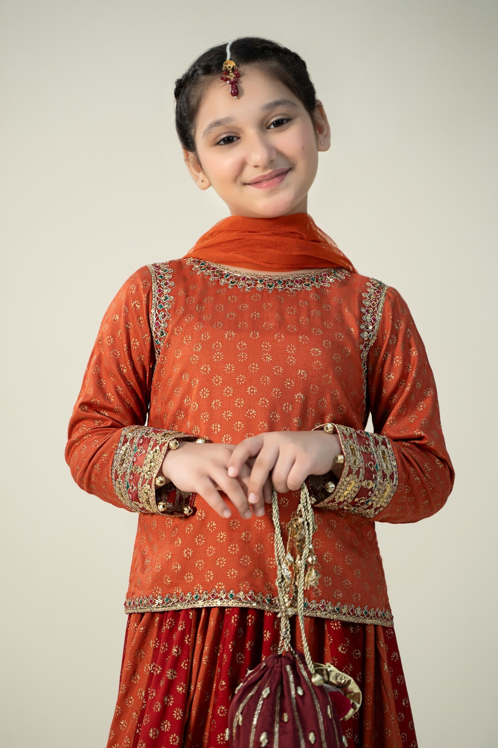 Maria B | 3 Piece Printed Linen Suit | MKD-W24-20 - by - Libasekhas UK - Registered Vendor of : Maria B - 100% Original Designer Dresss