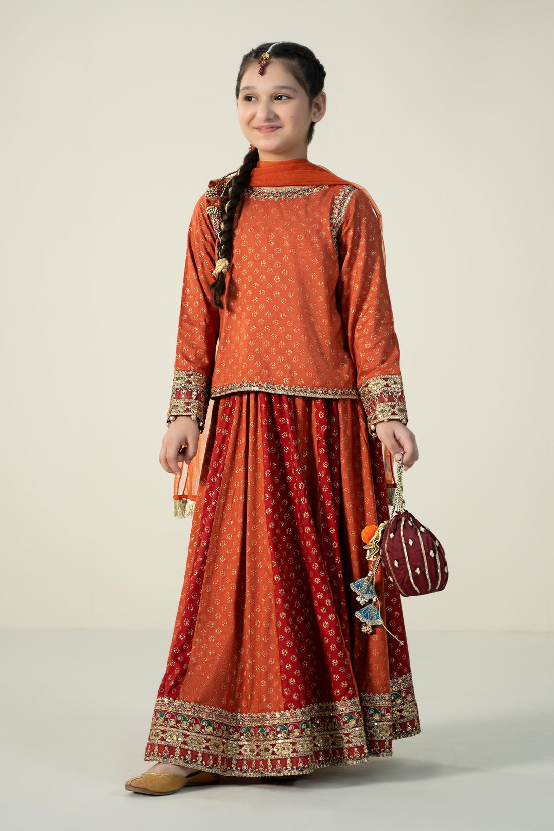 Maria B | 3 Piece Printed Linen Suit | MKD-W24-20 - by - Libasekhas UK - Registered Vendor of : Maria B - 100% Original Designer Dresss