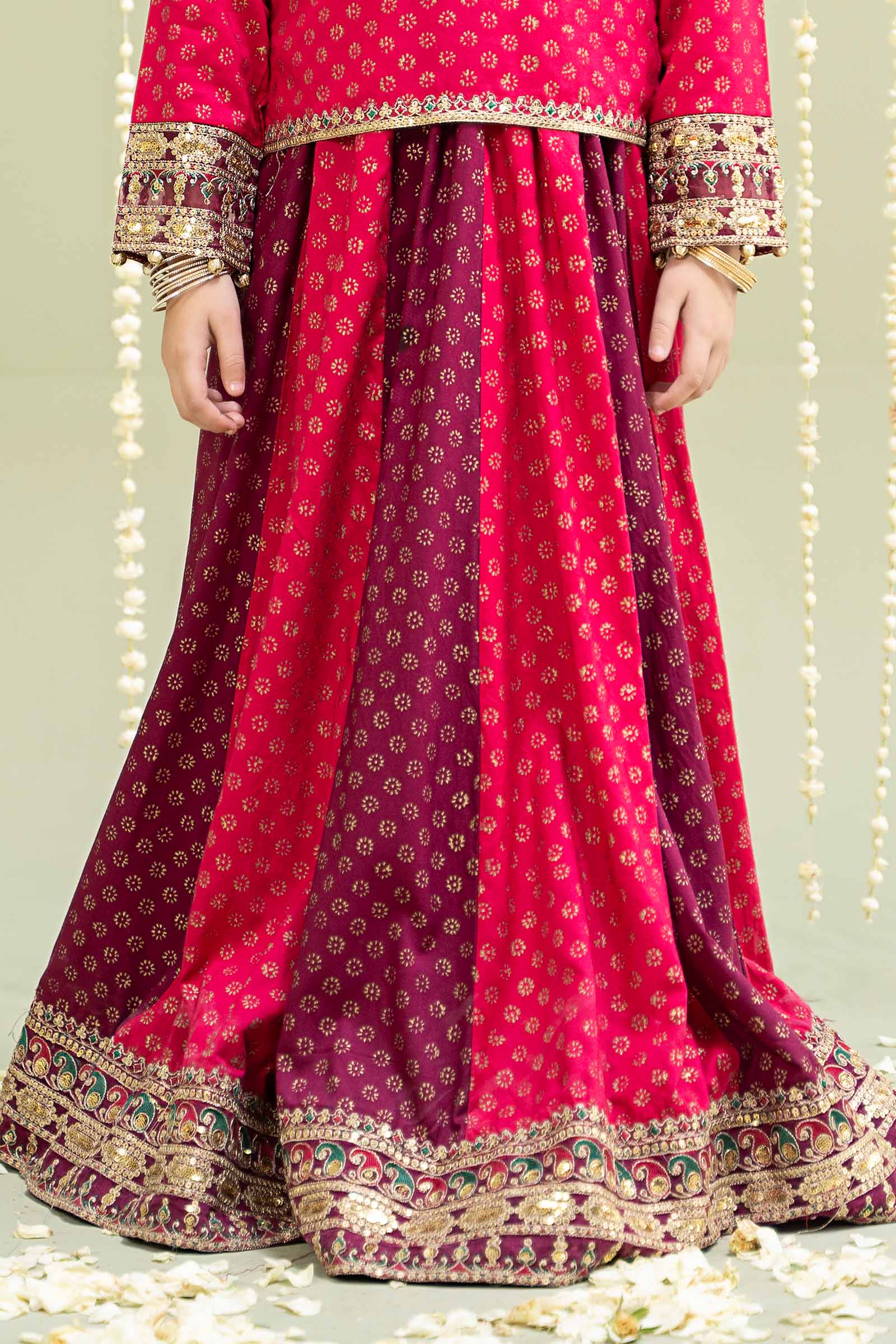 Maria B | 3 Piece Printed Linen Suit | MKD-W24-20 - by - Libasekhas UK - Registered Vendor of : Maria B - 100% Original Designer Dresss