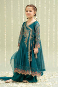 Maria B | 3 Piece Embroidered Paper Cotton Suit | MKD-W24-22 - by - Libasekhas UK - Registered Vendor of : Maria B - 100% Original Designer Dresss