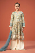 Maria B | 3 Piece Printed Linen Suit | MKD-W24-25 - by - Libasekhas UK - Registered Vendor of : Maria B - 100% Original Designer Dresss