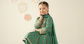 3 Piece Embroidered Linen Suit - Kids Clothing - available at Maria Faisal in UK and USA.