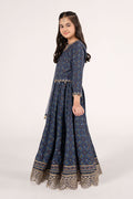 3 Piece Embroidered Slub Khaddar Suit - Kids Clothing - available at Maria Faisal in UK and USA.