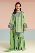 3 Piece Embroidered Dobby Lawn Suit - Kids Clothing - available at Maria Faisal in UK and USA.