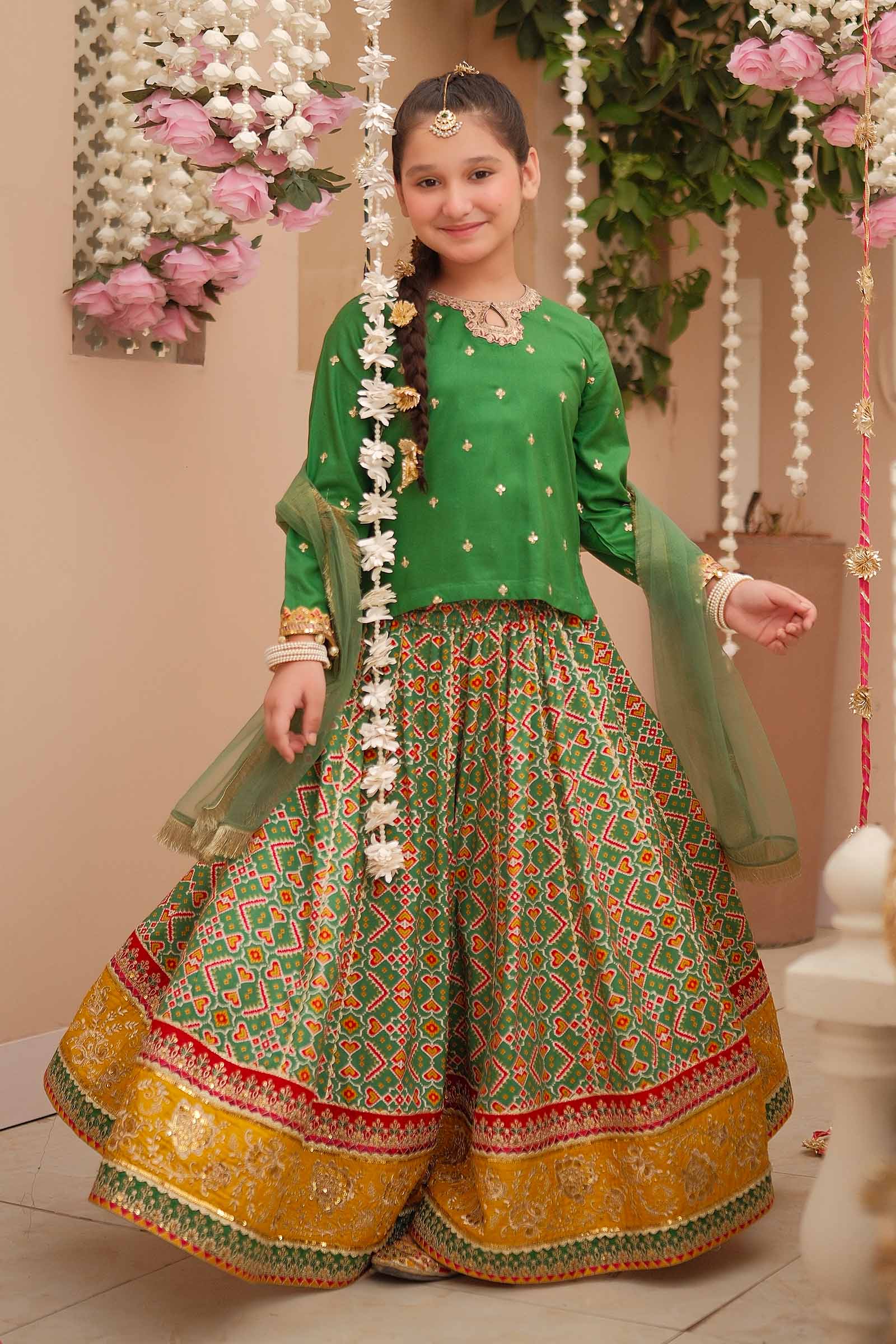Maria B | 3 Piece Embroidered Linen Suit | MKD-W24-04 - by - Libasekhas UK - Registered Vendor of : Maria B - 100% Original Designer Dresss