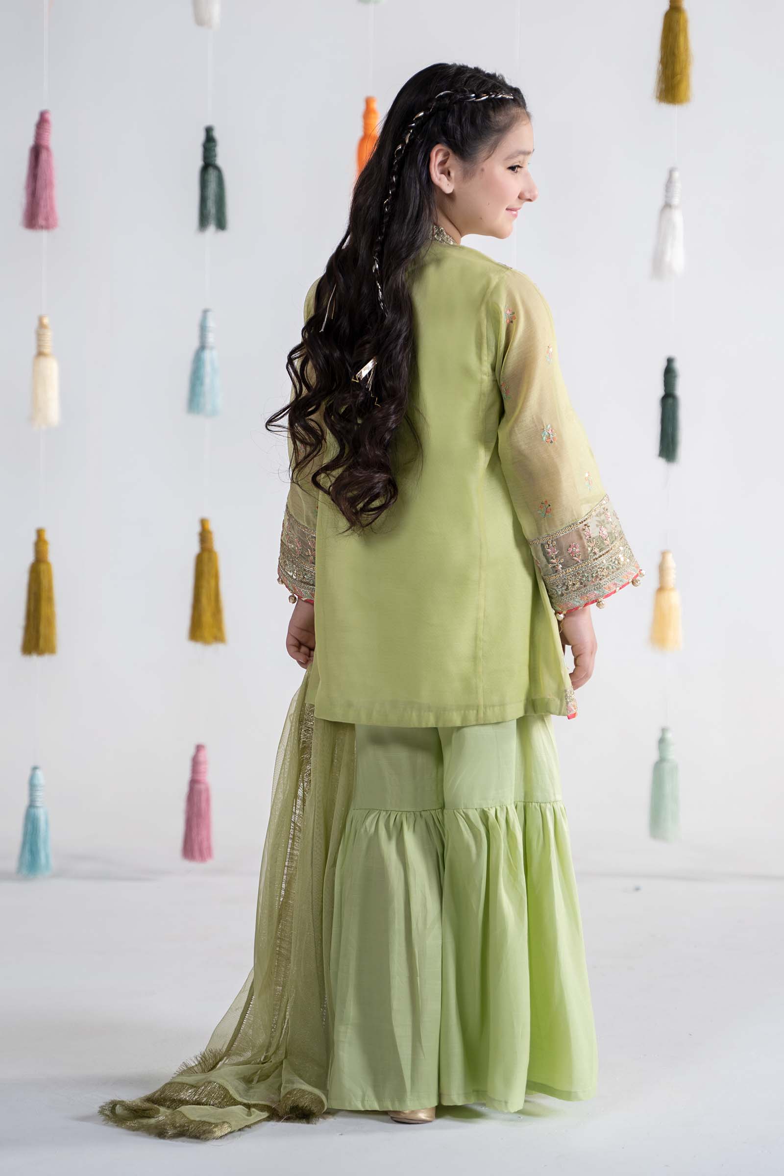 Maria B | 3 Piece Embroidered Paper Cotton Suit | MKS-EA24-04 - by - Libasekhas UK - Registered Vendor of : Maria B - 100% Original Designer Dresss