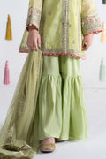 Maria B | 3 Piece Embroidered Paper Cotton Suit | MKS-EA24-04 - by - Libasekhas UK - Registered Vendor of : Maria B - 100% Original Designer Dresss