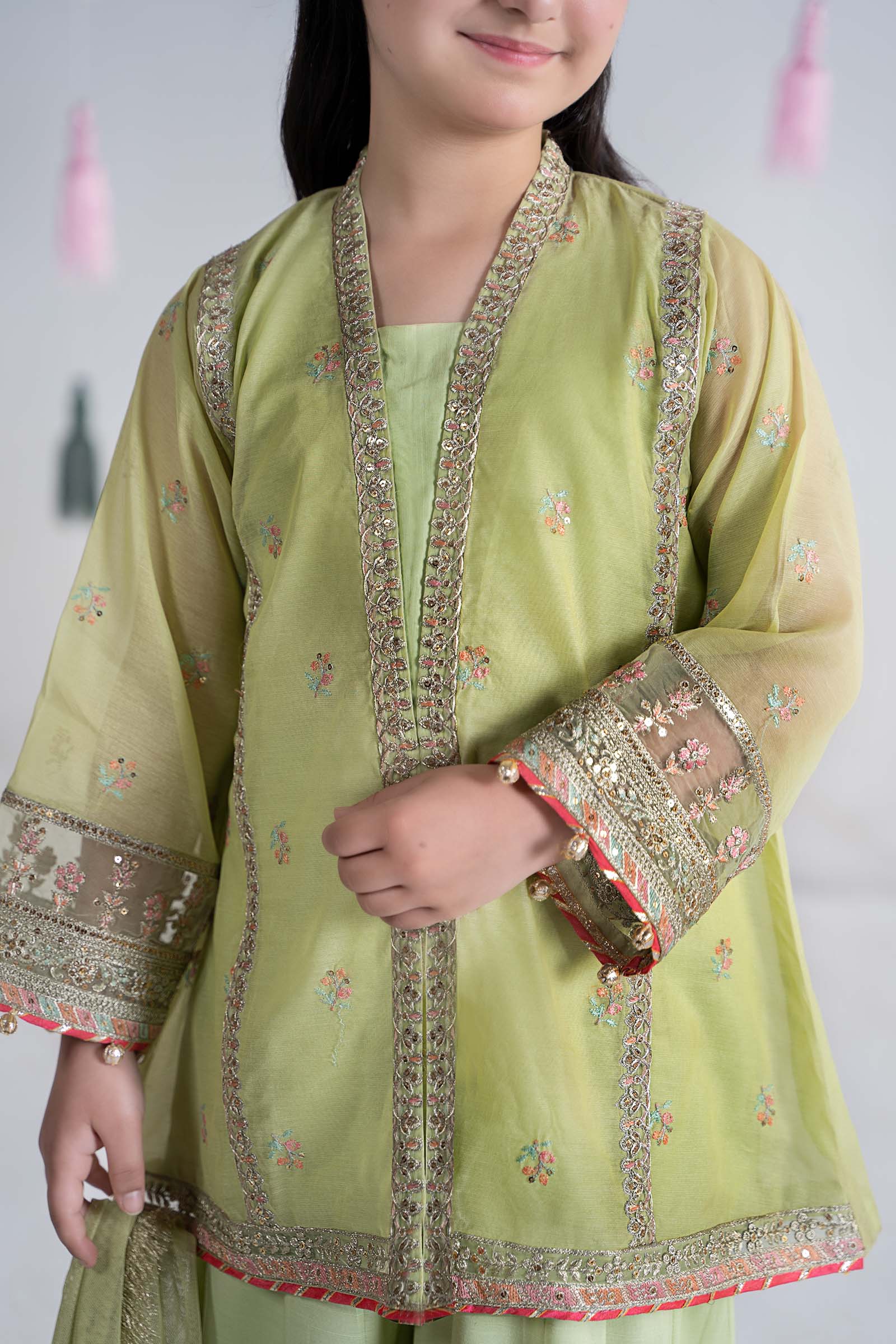 Maria B | 3 Piece Embroidered Paper Cotton Suit | MKS-EA24-04 - by - Libasekhas UK - Registered Vendor of : Maria B - 100% Original Designer Dresss
