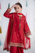 Maria B | 3 Piece Embroidered Yarn Dyed Suit | MKS-EA24-19 - by - Libasekhas UK - Registered Vendor of : Maria B - 100% Original Designer Dresss