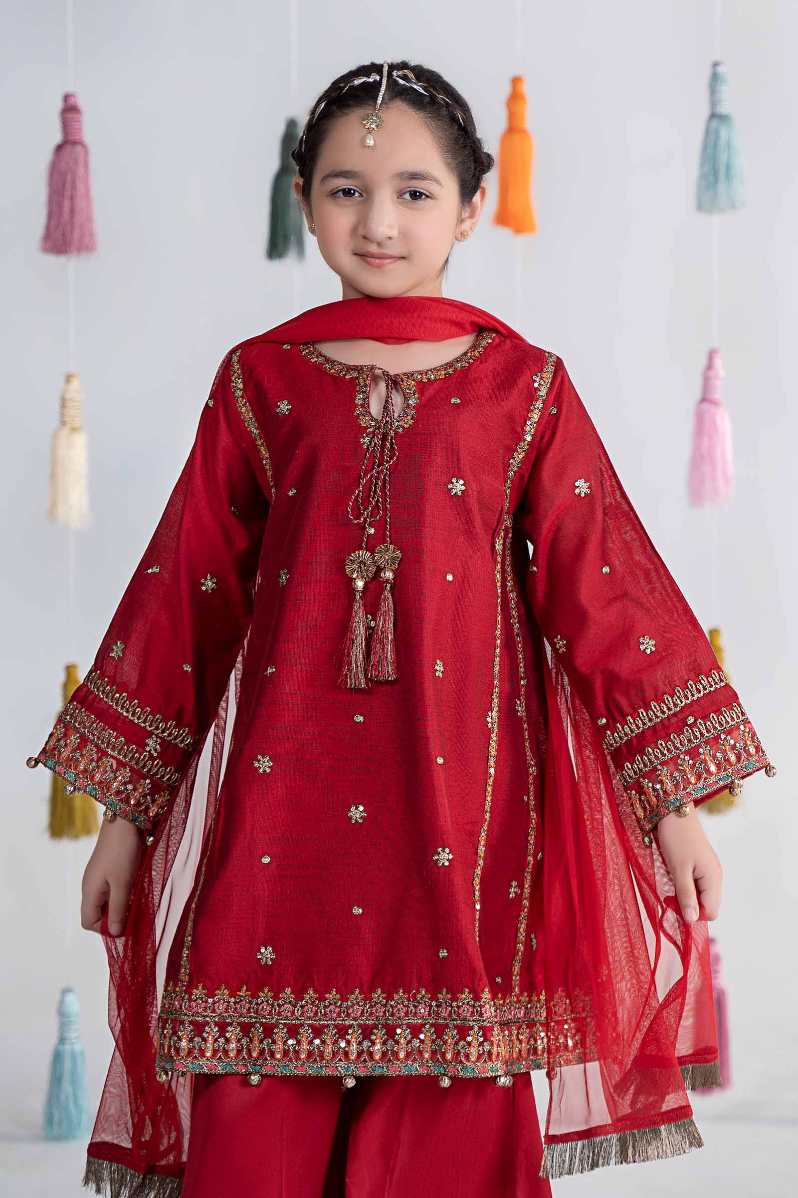 Maria B | 3 Piece Embroidered Yarn Dyed Suit | MKS-EA24-19 - by - Libasekhas UK - Registered Vendor of : Maria B - 100% Original Designer Dresss