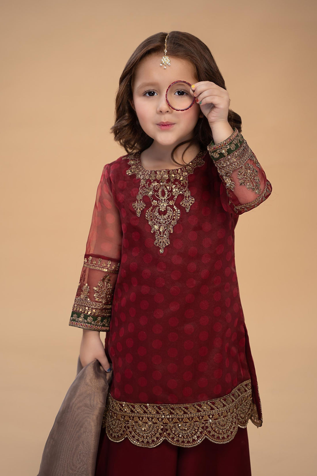 Maria B | 3 Piece Embroidered Lawn Suit | MKS-EF23-06R1 - by - Libasekhas UK - Registered Vendor of : Maria B - 100% Original Designer Dresss