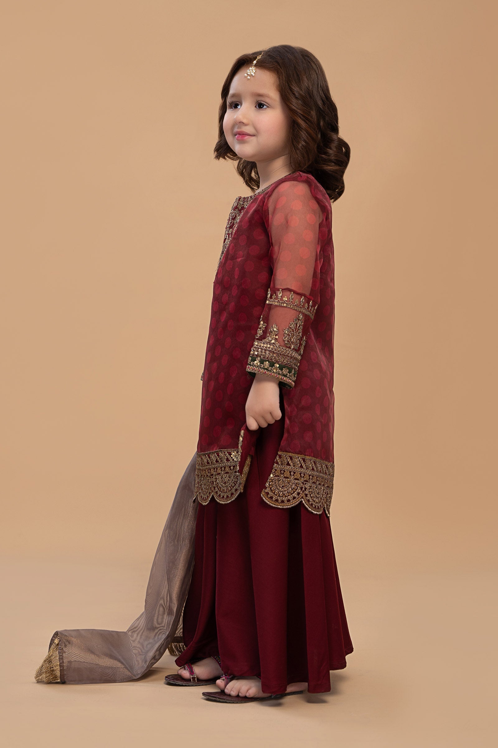 Maria B | 3 Piece Embroidered Lawn Suit | MKS-EF23-06R1 - by - Libasekhas UK - Registered Vendor of : Maria B - 100% Original Designer Dresss
