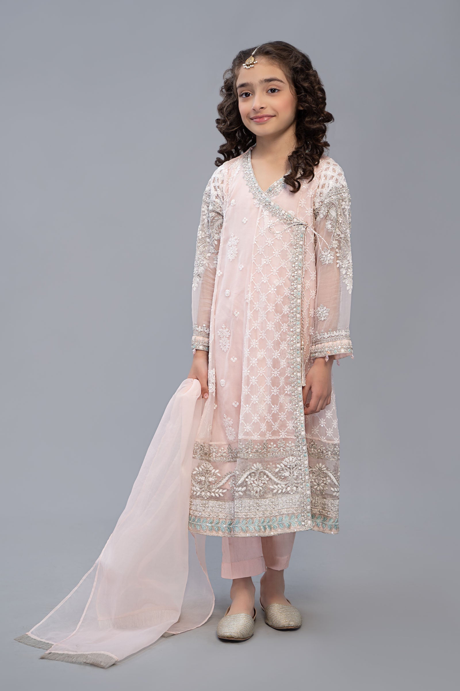 Maria B | 3 Piece Embroidered Suit | MKS-EF23-32R1 - by - Libasekhas UK - Registered Vendor of : Maria B - 100% Original Designer Dresss