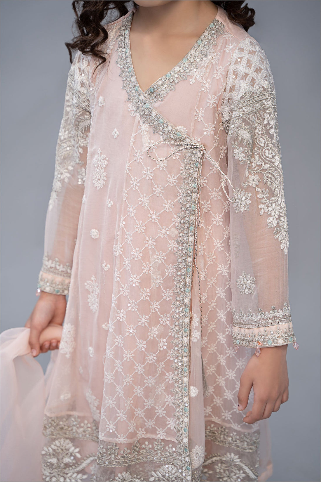 Maria B | 3 Piece Embroidered Suit | MKS-EF23-32R1 - by - Libasekhas UK - Registered Vendor of : Maria B - 100% Original Designer Dresss