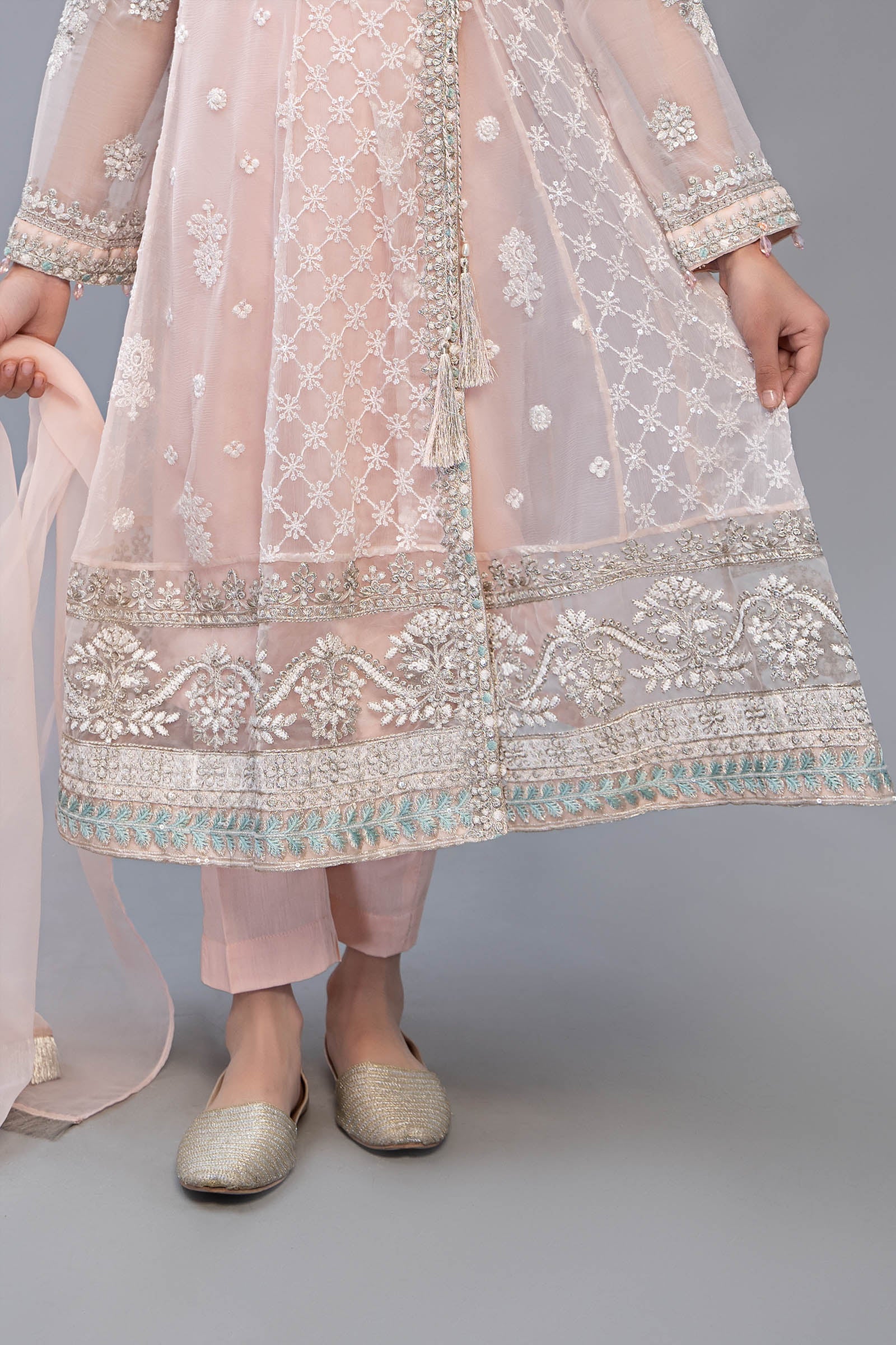 Maria B | 3 Piece Embroidered Suit | MKS-EF23-32R1 - by - Libasekhas UK - Registered Vendor of : Maria B - 100% Original Designer Dresss