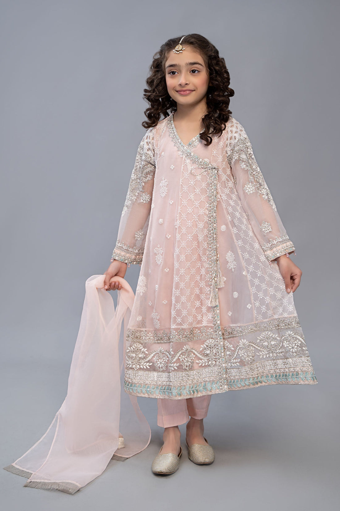 Maria B | 3 Piece Embroidered Suit | MKS-EF23-32R1 - by - Libasekhas UK - Registered Vendor of : Maria B - 100% Original Designer Dresss