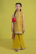 Maria B | 3 Piece Embroidered Organza Suit | MKS-EF24-14 - by - Libasekhas UK - Registered Vendor of : Maria B - 100% Original Designer Dresss